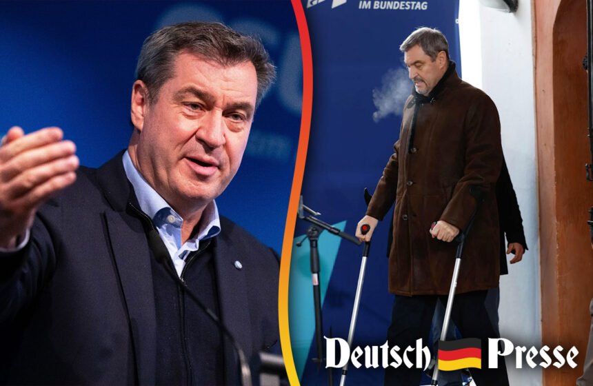 Markus Söder Hüft OP